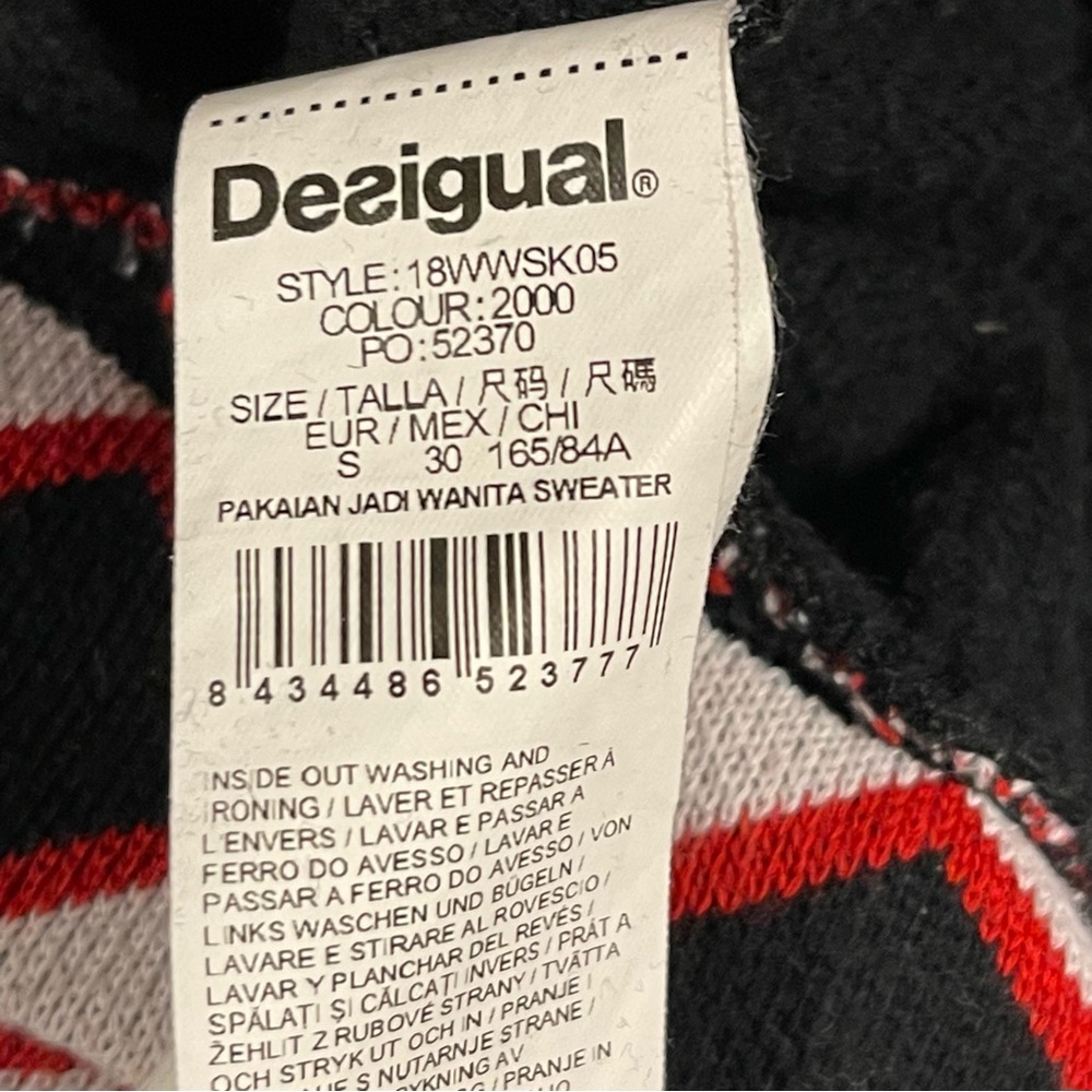 PRICE FIRM🚨 Desigual Pakaian Jadi Wanita Sweater Small - Picture 7 of 10